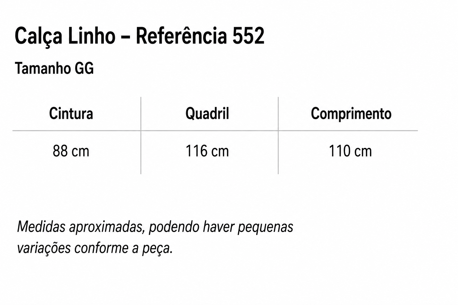 CALÇA LINHO - Imagem 3