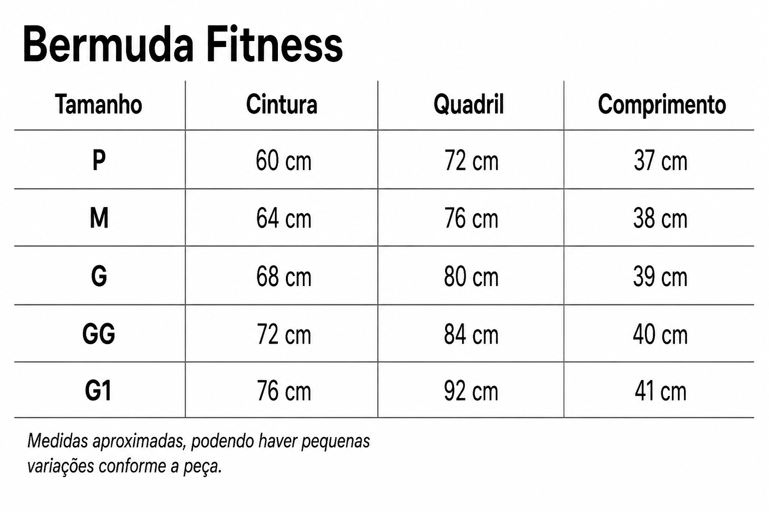 BERMUDA TRABALHADA MÉDIA - Imagem 9