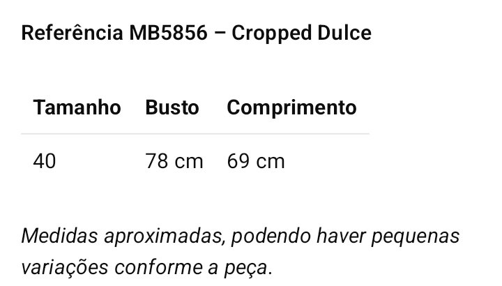CROPPED DULCE - Imagem 3