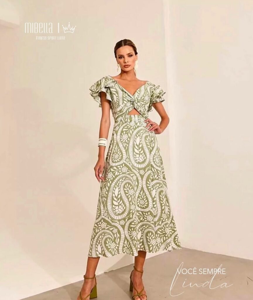 VESTIDO BABADO