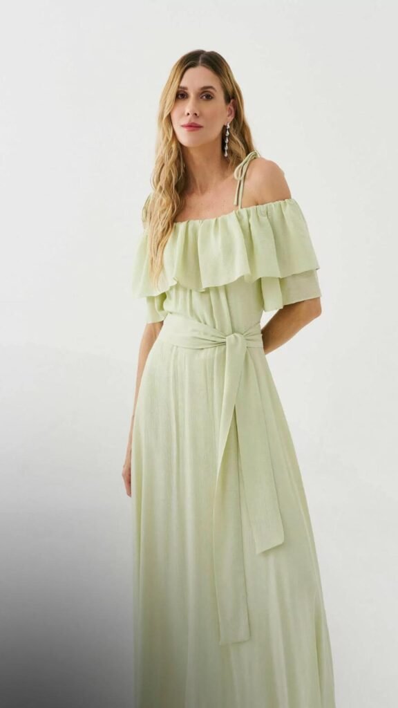 VESTIDO BABADO