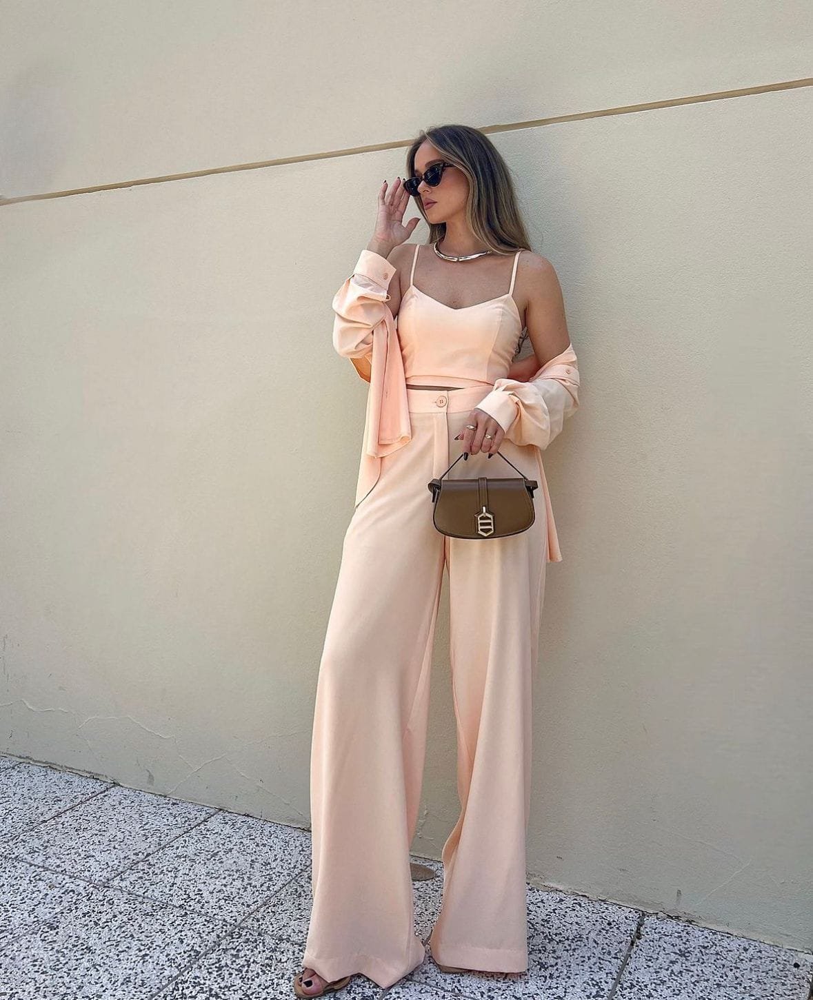 CROPPED ALFAIATARIA MARFIM
