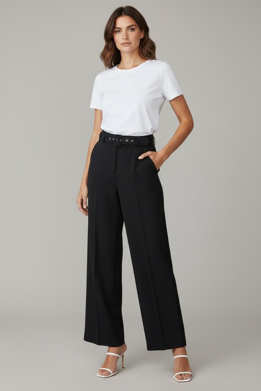 CALÇA ALFAIATARIA COM CINTO