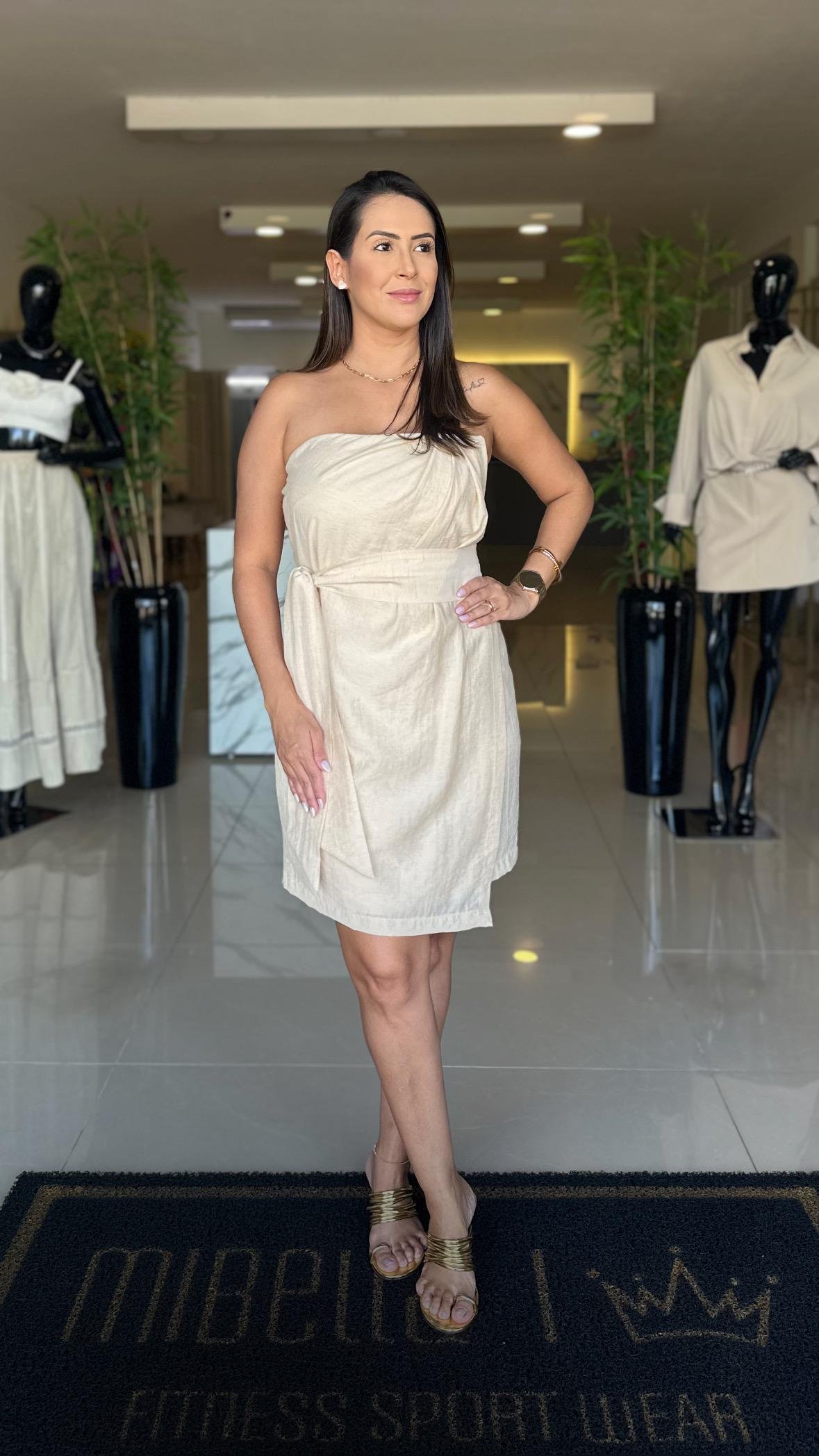 VESTIDO TOMARA QUE CAIA