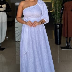 VESTIDO MÍDI LAISE OMBRO SÓ