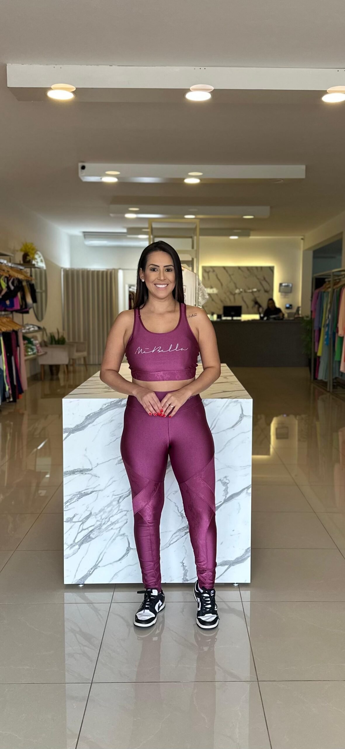 CALÇA LEGGING RECORTE FRONTAL - Imagem 4